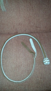 Снейк из натуральной кожи цвет в ассортименте 150см