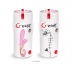 Вибратор с отростком Gvibe Grabbit Pink, 18 см