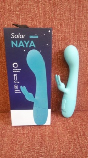 Вибратор кролик Naya цвет аквамарин