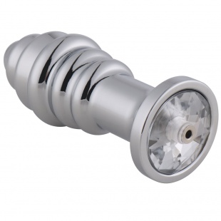 Анальная пробка с вибрацией RUNYU "RY-124", Silver