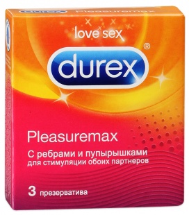 Презервативы Pleasuremax durex №3