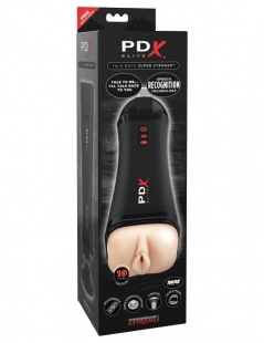 Вибромастурбатор вагина с голосовым управлением и откликом PDX Elite