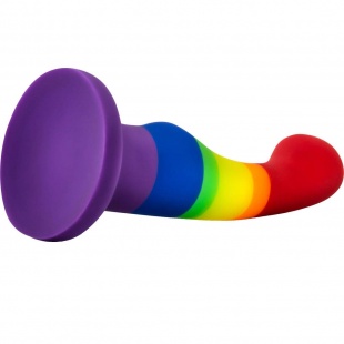 Анальный плаг AVANT PRIDE P1 радужный