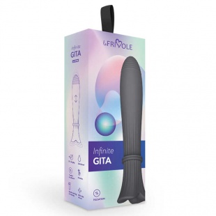 Вибратор-пульсатор Gita, графитовый