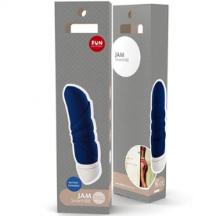 ВИБРОМАССАЖЕР ДЛЯ ВНУТРЕННЕЙ И ВНЕШНЕЙ СТИМУЛЯЦИИ  "FUN FACTORY" JAM КРАСНЫЙ