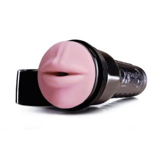 СТИМУЛЯТОР ДЛЯ ПЕНИСА РОТИК ФОНАРИК SECRET ЧЕРНЫЙ  "FLESHLIGHT SECRET" MOUTH WAVE