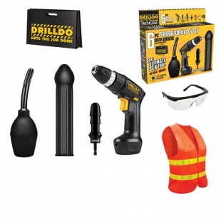 СЕКС НАБОР С РЕБРИСТЫМ ЧЛЕНОМ 7 ПРЕДМЕТОВ DRILLDO SPIRAL SET 6 PC