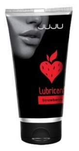 СЬЕДОБНЫЙ ЛУБРИКАНТ СО ВКУСОМ КЛУБНИЧКА "JUJU" 50 МЛ.