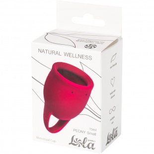 Менструальная чаша «Natural Wellness Peony», Lola Toys