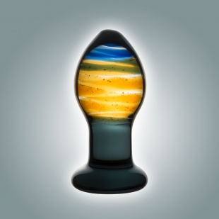 Анальная втулка из стекла,0090 BX DD