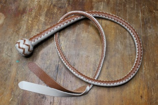 Снейк из натуральной кожи цвет в ассортименте 150см