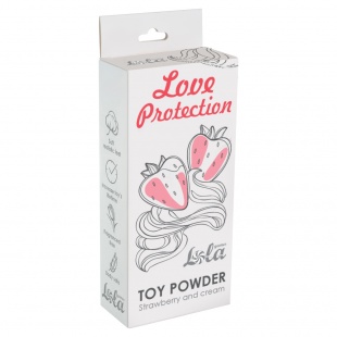 Пудра Love Protection Клубника со сливками 30гр