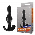 Анальная пробка-стимулятор для ношения Джага-Джага 650-08 черная