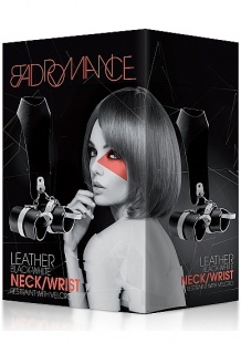 КОЖАНЫЙ БОНДАЖ С ОКОВАМИ BAD ROMANCE