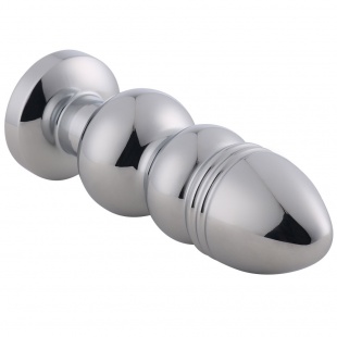 Анальная пробка с вибрацией RUNYU "RY-121", Silver