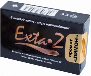 Интим-масло Desire Exta-Z 1,5мл. Лимон