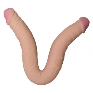 Сдвоенный фаллоимитатор "F,F" Lesbi  941303